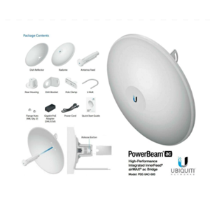 Ubiquiti PowerBeam PBE-5AC-500 802.11AC 450MBPS AP