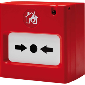 CODESEC CP312 Adresli Resetlenebilir Yangın Butonu+BK-01 Koruyucu Kapak