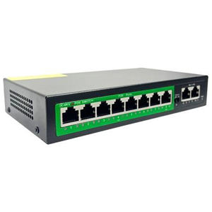 GABBLE GAB-P82MG 8X100M 8PORT+2X SFP SWICH 96W SWICH