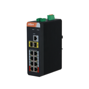 DAHUA IS4210-8GT-120 10 PORT 10/100/1000 8x 12OW POE +2SFP YONETILEBILIR SWITCH