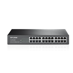TP-LINK TL-SF1024D 24 PORT 10/100 YONETILEMEZ SWITCH