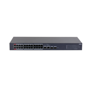 DAHUA CS4226-24ET-240 26 PORT 10/100 24xPOE 240W 2xRJ45 10/100/1000 COMBO +2xSFP 1000 COMBO UPLINK HI-POE YONETILEBILIR SWITCH