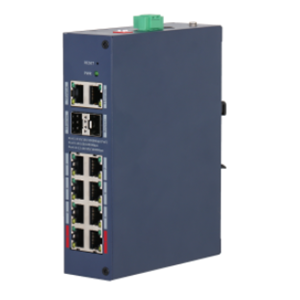 DAHUA CHS4212-8GT-110 12 PORT 10/100/1000 8xPOE 110W 2xRJ45 10/100/1000 2xSFP 100/1000 UPLINK HI-POE YONETILEBILIR SWITCH