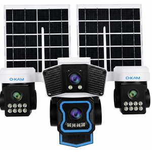 OKAM OK-340 PREMiUM4G 4 LENS AOV SOLAR ÇİFT PANEL