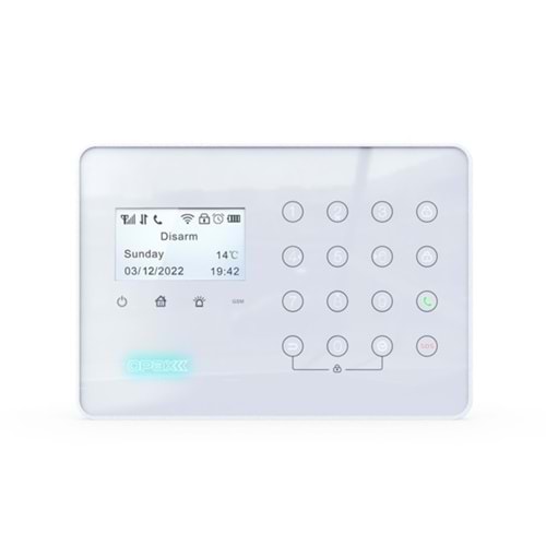 OPAX ARD-575 GPRS I GSM I WIFI KABLOLU & KABLOSUZ DOKUNMATİK ALARM SİSTEMİ