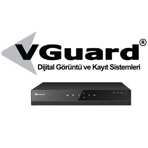 VGUARD VG-64C8RD-NVR 64 KANAL H265+ KAYIT CİHAZI 8 DİSK RAİD