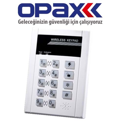 OPAX KS-31A KABLOUZ KEYPAD (Opax Alarm Panelleriyle Uyumlu)