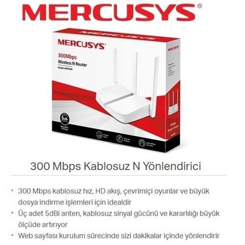 MERCUSYS MW 305R WİRELESS N ROUTER