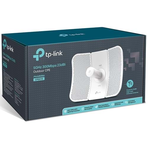 TP LİNK CPE 610 300 MBPS OUTDOOR POE ACCESS POİNT