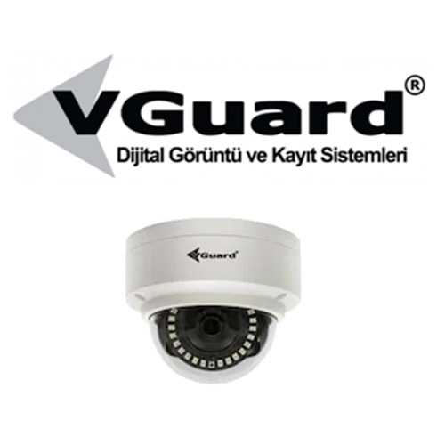 VGUARD -VG-541 DFSW 5 MP IP 3,6MM H265+ STARLIGHT DOME KAMERA