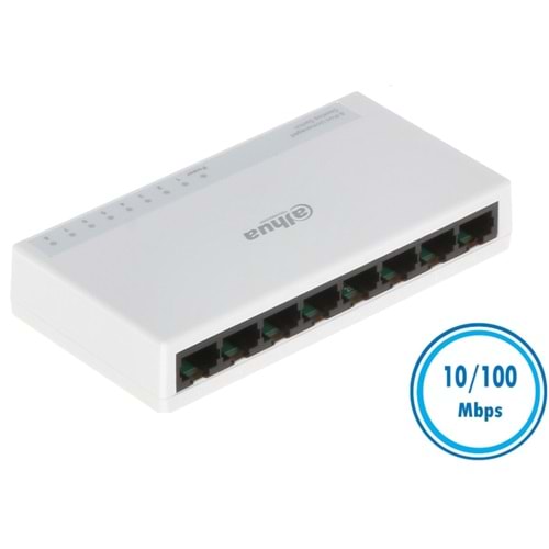 DAHUA PFS3008-8ET-L 10-100 MEGABİT SWİTCH