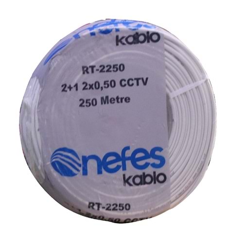 2+1 0.22 MM NEFES CCTV KABLO 100 METRE