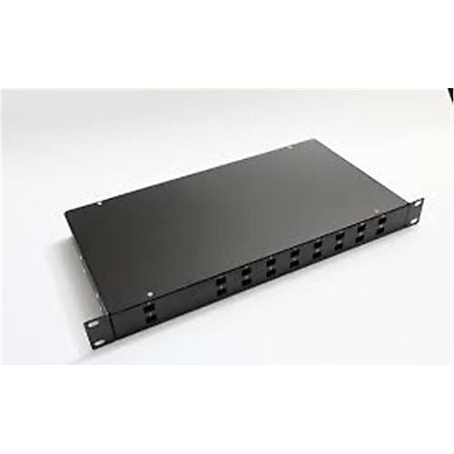 apx-fa101 12 Port Fiber Patch Panel - Kasetli SC/DX/12Core/Metal)