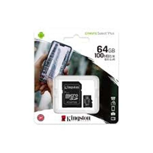 64 GB KINGSTON CANVAS SELECT PLUS MICRO SDHC