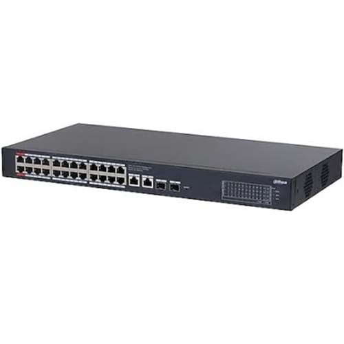 DAHUA CS4228-24GT-375 28 PORT 10/100/1000 24xPOE 375W +2SFP YONETILEBILIR SWITCH
