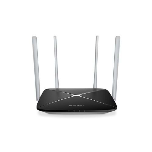 MERCUSYS AC12 AC1200 4 PORT 10/100 4x5dBI 300MBPS KABLOSUZ ROUTER