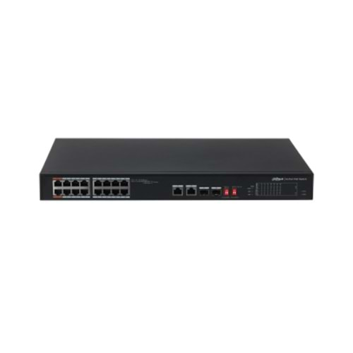 DAHUA DH-S3218-16ET-13518x 10/100/1000 16x 135WPOE +2SFP YONETILEMEZSWITCH