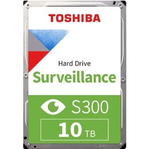 TOSHIBA S300 PRO 10 TB 7200RPM 512MB SATA3 180TB/Y 7/24