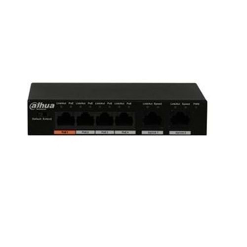 DAHUA DH-PFS 3006-4GT-60 GİGABİT POE SWİTCH
