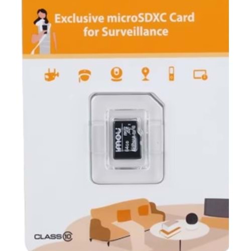 IMOU ST2-64-S1 Micro SD 64 GB Hafıza Kartı