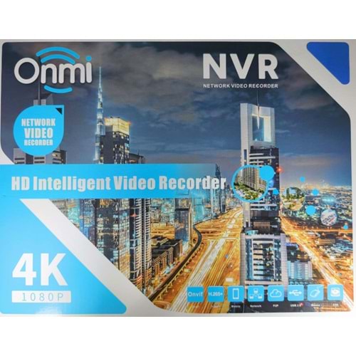 Apronx Onmi AX-N116 16 Kanal 4K Nvr Kayıt Cihazı