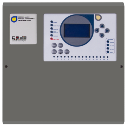 CODESEC AA504-1 Adresli Yangın Algılama ve Kontrol Paneli+LK401 ÇEVRİM KARTI