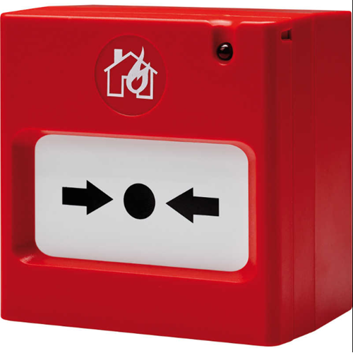 CODESEC CP312 Adresli Resetlenebilir Yangın Butonu+BK-01 Koruyucu Kapak