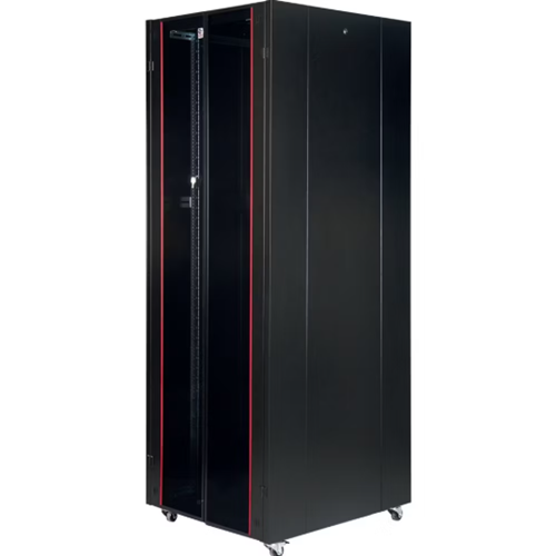 LANDE LN-HL42U8010-BL-BAAA 42U 80X100 Dikili Tip Boş Kabinet+Teker