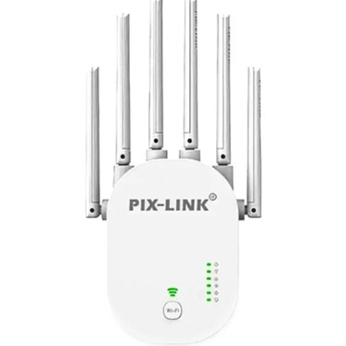 Pix-Link LV-WR60T 1200MBPS 6 Antenli Kablosuz-N Menzil Artırıcı Acces Point Router GAB-WR60T