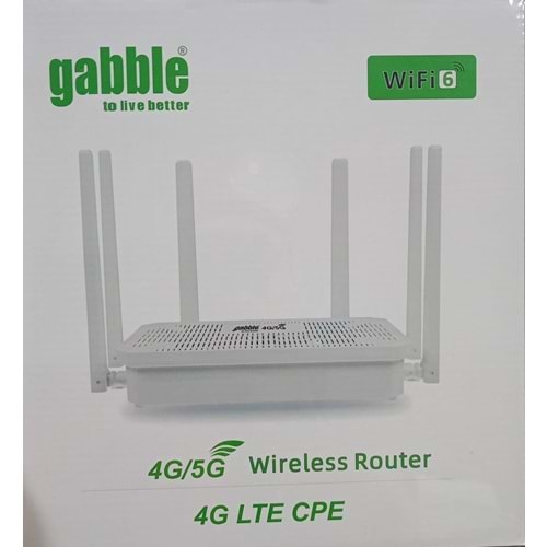 GABBLE GAB-GB404 4G/5G WİFİ