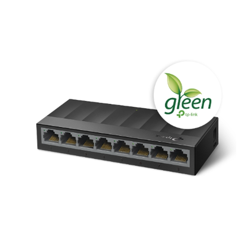 TP-LINK LS1008G 8 PORT 10/100/1000 MASAUSTU YONETILEMEZ SWITCH