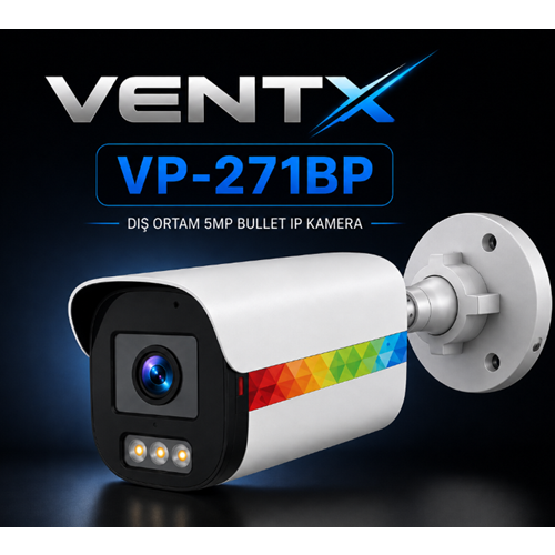 VENTX VP-271BP 5MP IP/FullColor/2.8MM Kamera