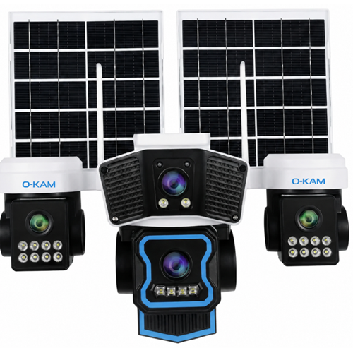 OKAM OK-340 PREMiUM4G 4 LENS AOV SOLAR ÇİFT PANEL