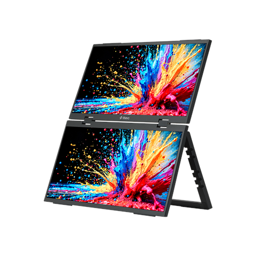 TTEC M16DP 16” FHD Çift Ekran Taşınabilir LED Monitör (TSS)