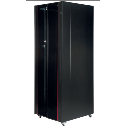 LANDE LN-HL36U6060-BL-BAAA 36U 60x60 Dikili Tip Boş Kabinet+Teker