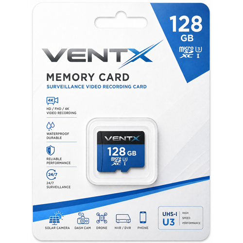 VENTX 128 GB U3 MICRO SD HAFIZA KARTI