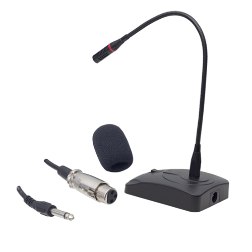 MAGICVOICE MV-H05 IŞIKLI KABLOLU KÜRSÜ MİKROFONU (KAZ BOYU 43 CM )
