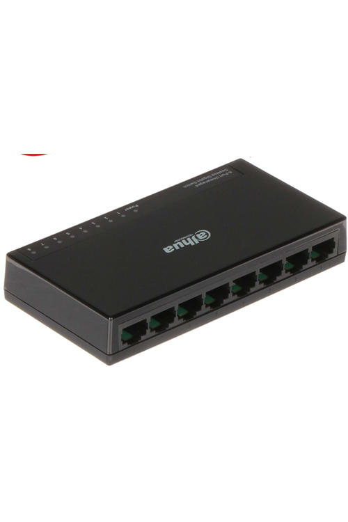 DAHUA DH-PFS3008-8GT-L 8 PORT 10/100/1000 GİGABİT SWİTCH