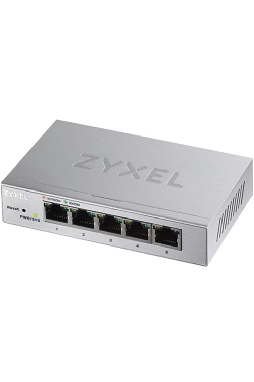 ZYXEL GS-105S v2 5-Port Masaüstü Gigabit Ağ Anahtarı Switch
