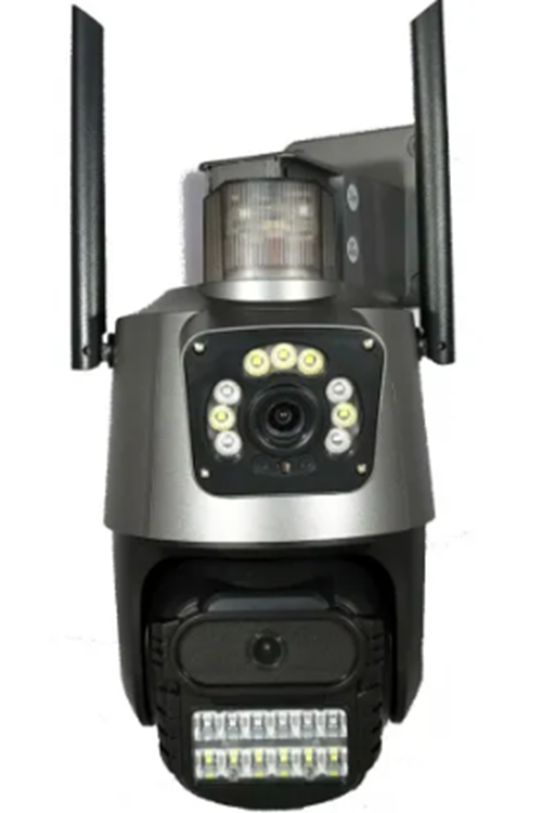 Apronx apx-wp242 6Mp 2.8mm Çift Kamera 19 Led Wifi PTZ