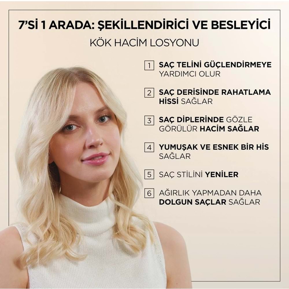 Wella Deluxe Saç Losyon 100 ML Root Lift (Kök Hacim)