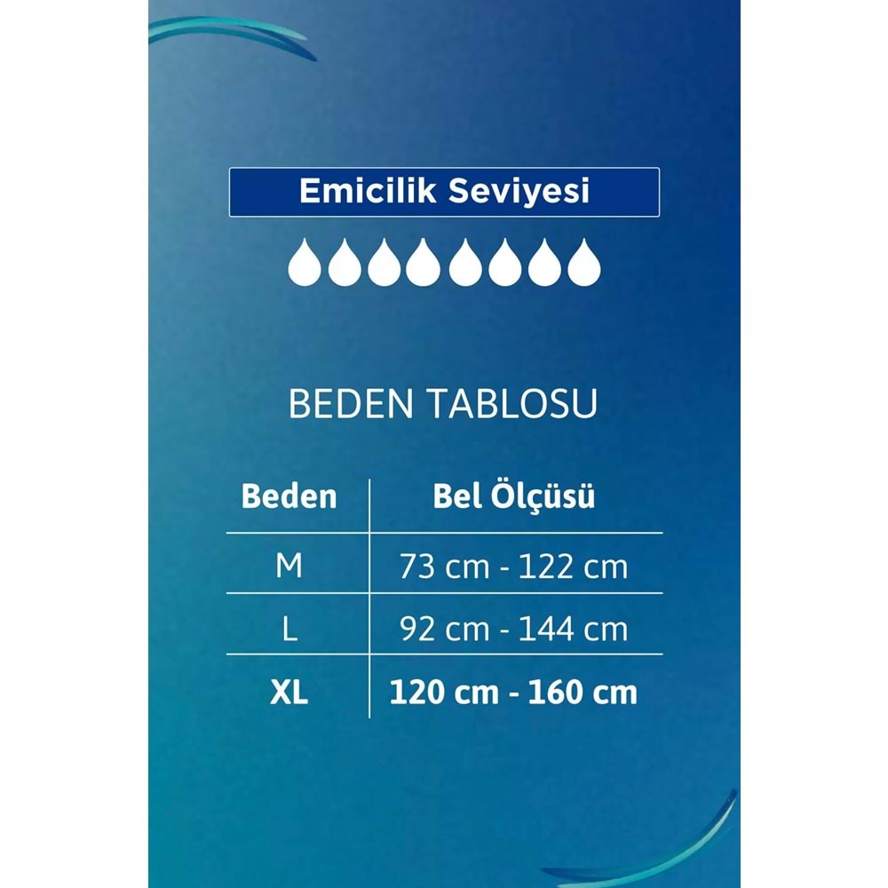 Tena Proskin Slip Maxi Bel Bantlı Yetişkin Bezi XL - Ekstra Large - Extra Large 24 Adet