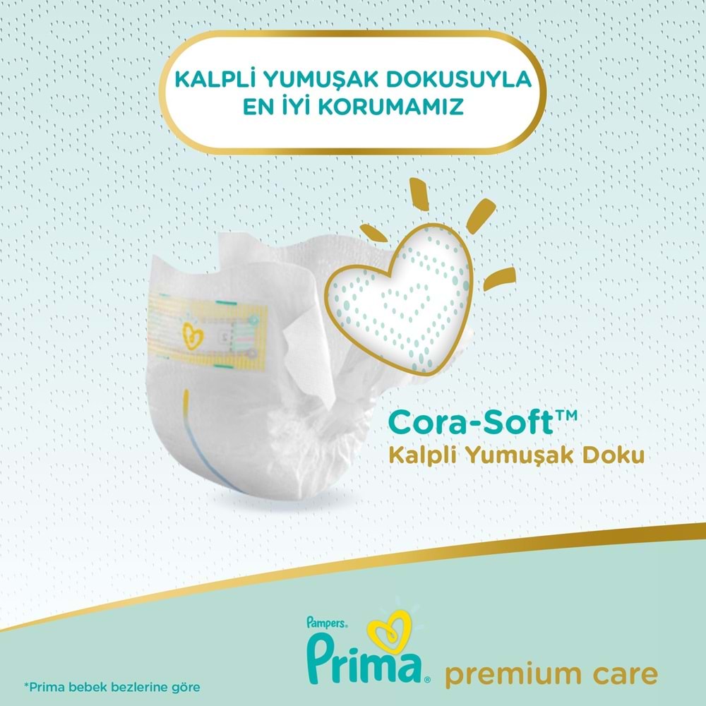 Prima Premium Care Bebek Bezi 3 Beden 6-10 KG Midi 52 Adet Ekonomik Pk