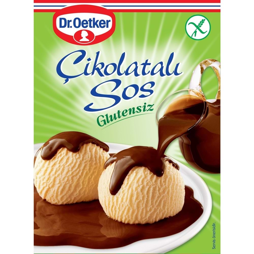 Dr. Oetker Glutensiz Çikolatalı Sos 123GR