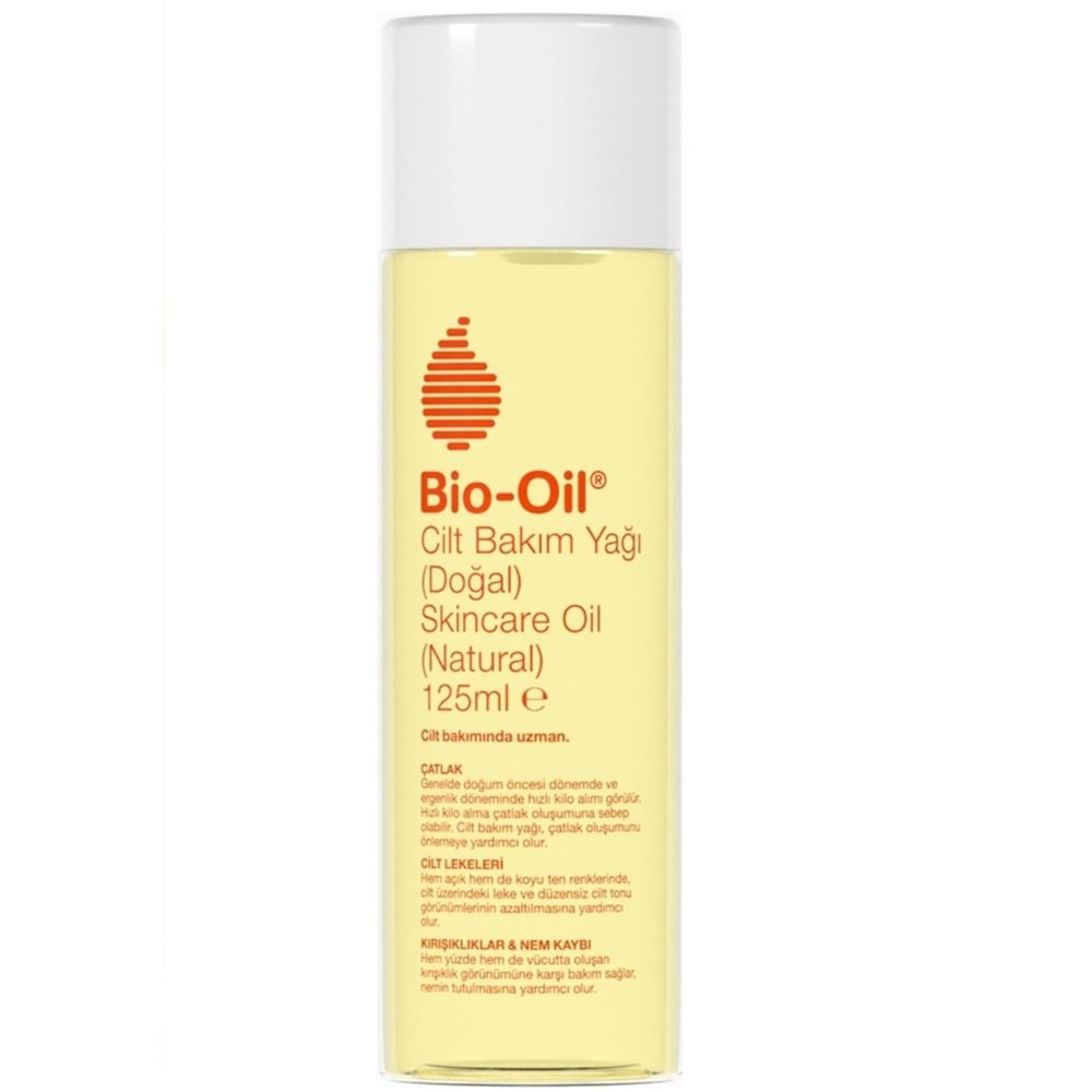 Bio-Oil %100 Natural Çatlak & Leke Karşıtı Nemlendirici Doğal Cilt Bakım Yağı 125ML (2 Li Set)