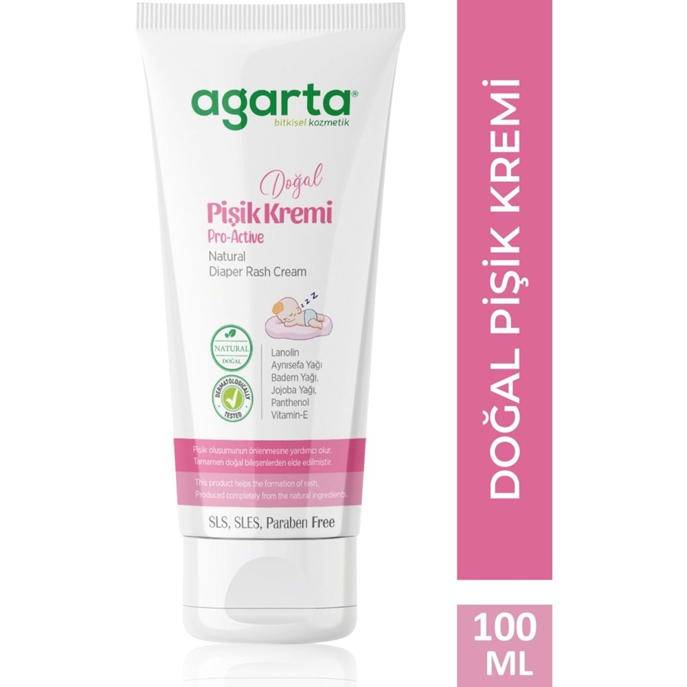 Agarta Doğal Pişik Kremi 100ML (9 Lu Set)