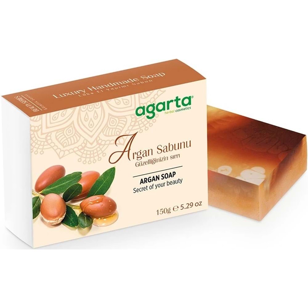Agarta El Yapımı Doğal Sabun 150GR Argan (6 Lı Set)