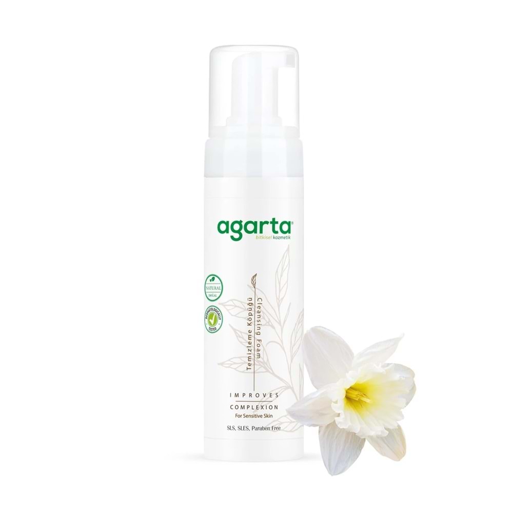 Agarta Doğal Yüz Temizleme Köpüğü 225ML (12 Li Set)