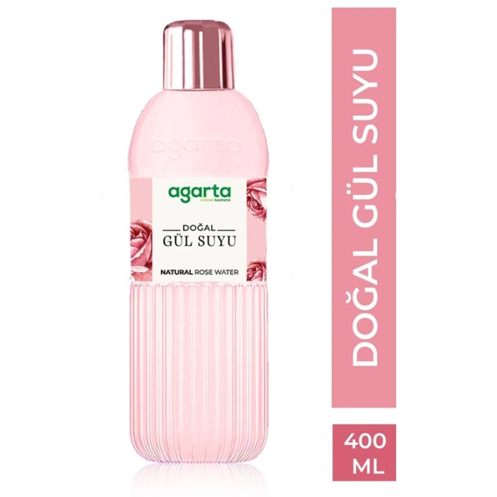 Agarta Doğal Gül Suyu 400ML (12 Li Set)