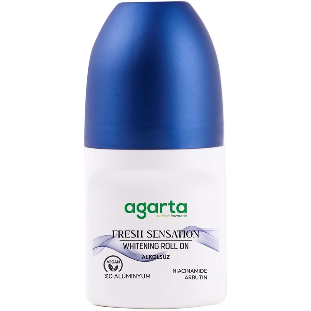 Agarta Roll-On Erkek 50 ML Fresh Sensatıon (24 Saat Etkili Ter Kokusu Önleyici) (6 Lı Set)